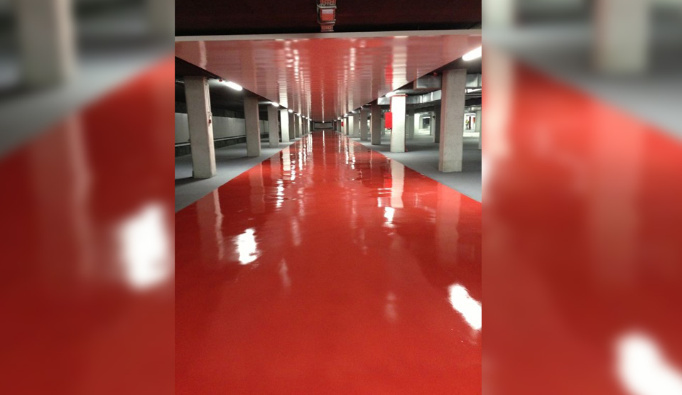 Revestimientos de pintura de poliuretano como protector de suelos